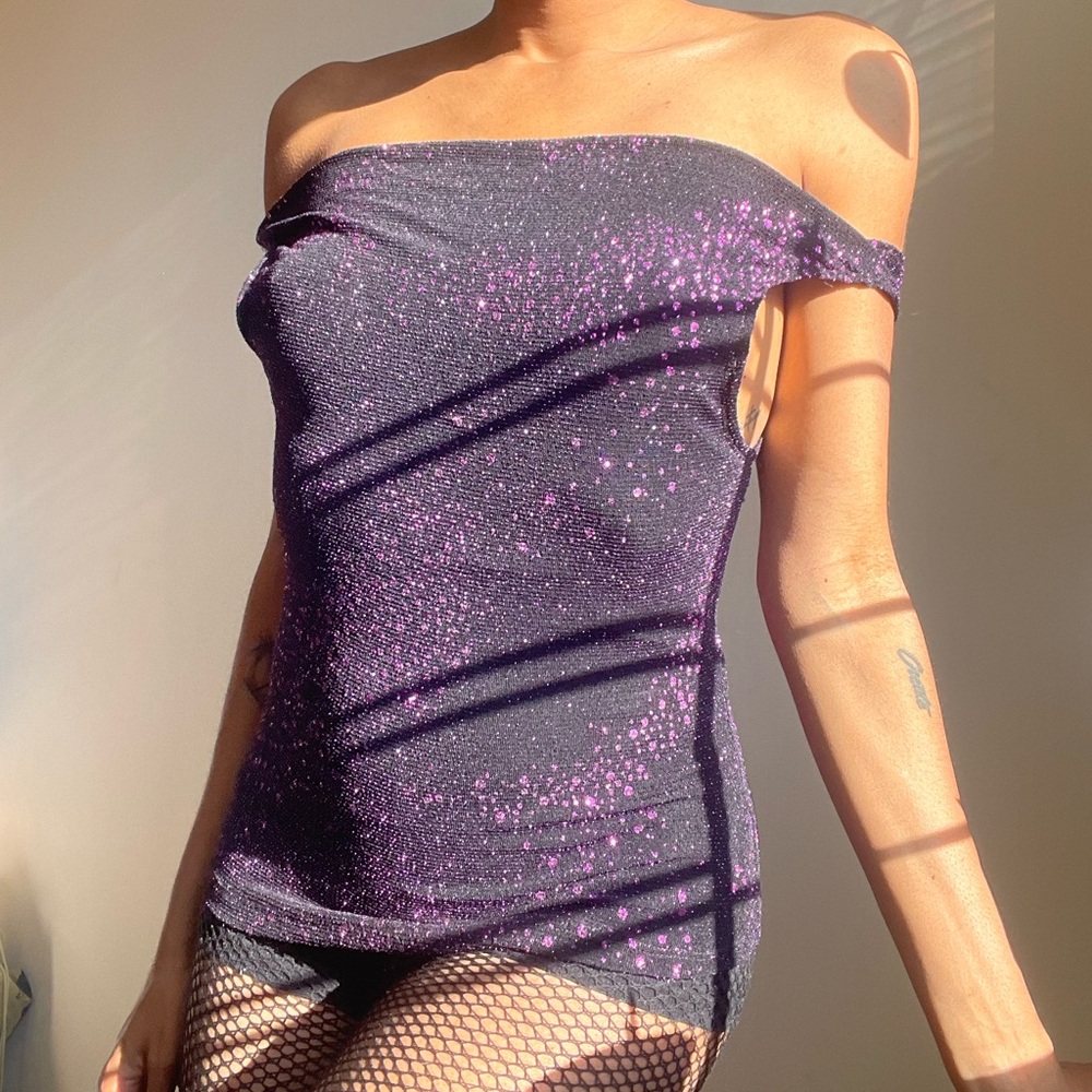 Sparkly vintage top